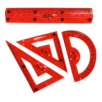 4 Pcs Flexible  Ruler Set - Karout Online -Karout Online Shopping In lebanon - Karout Express Delivery 