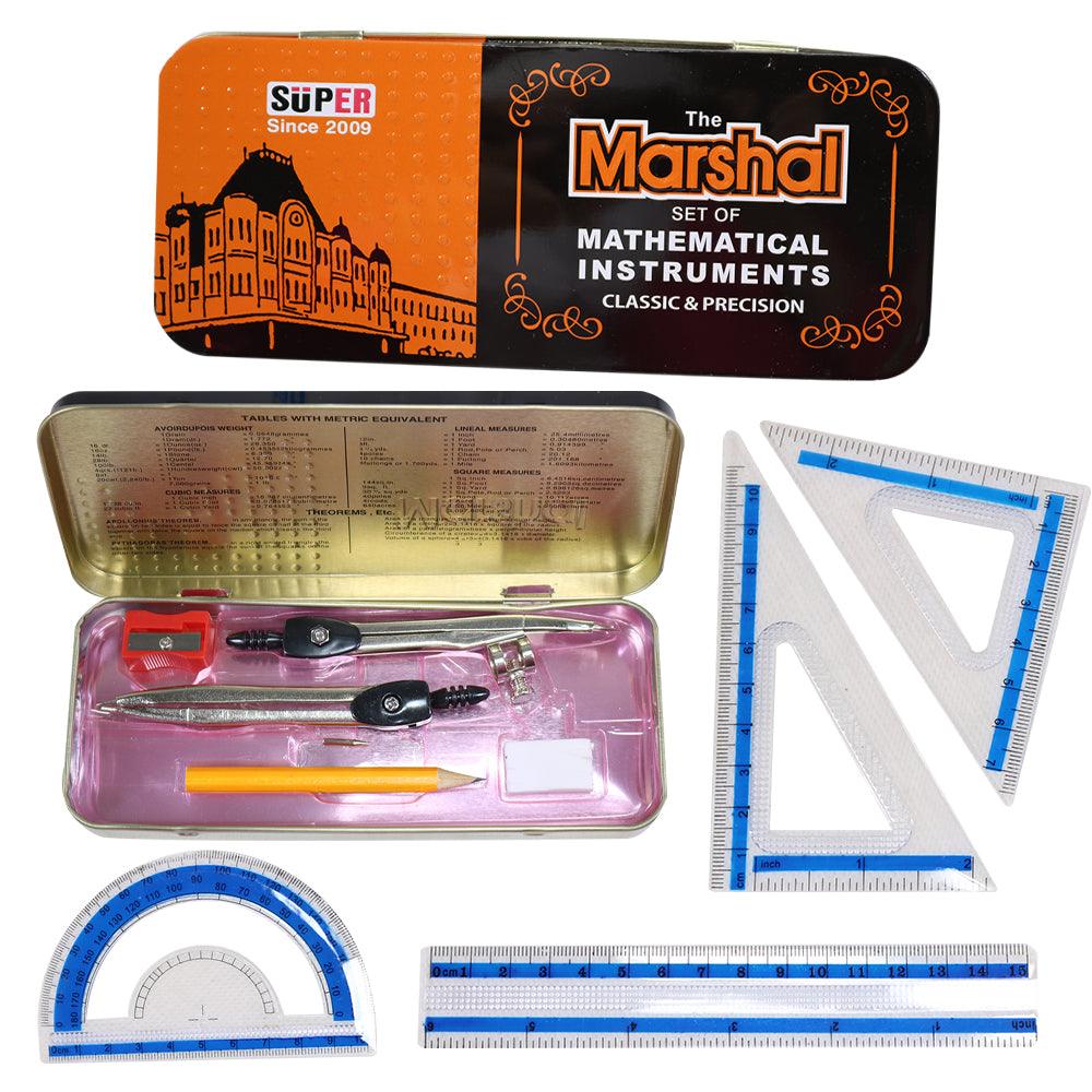 Marshal Set Of Mathematical Instruments / K-104 - Karout Online -Karout Online Shopping In lebanon - Karout Express Delivery 