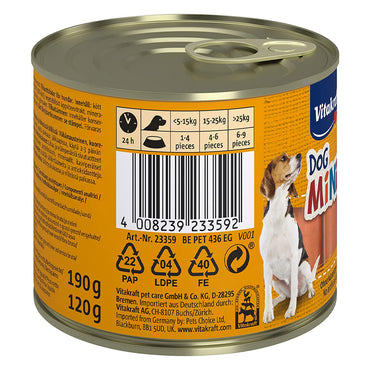 VItakraft  Dog Minis Snack Sausages 120G