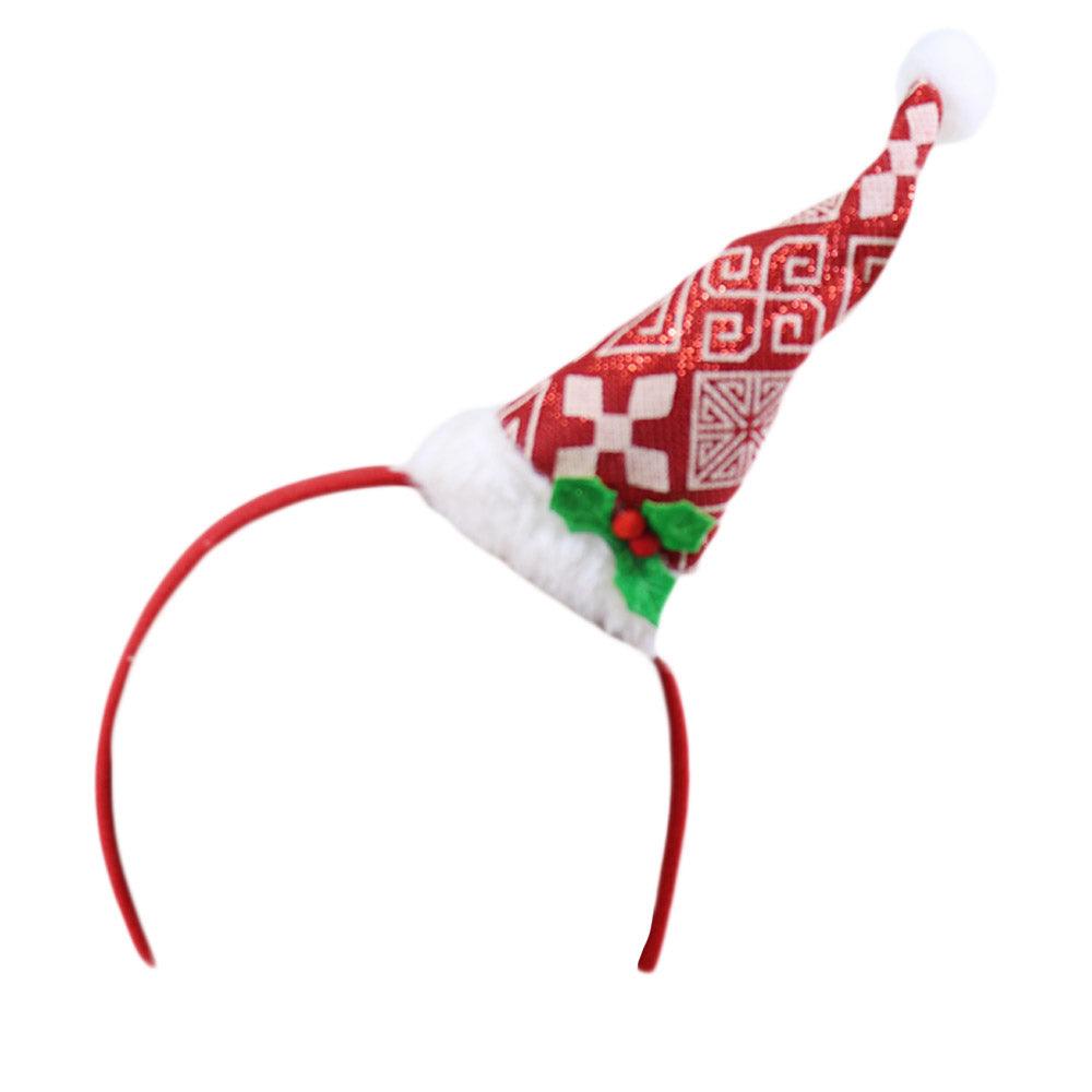 Shop Online Christmas Santa Hat Kids Headband / Q-1015 - Karout Online Shopping In lebanon