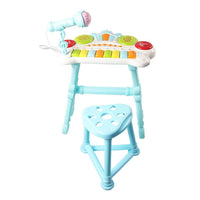 Electronic Organ Light Keyboard Musical Instrument.