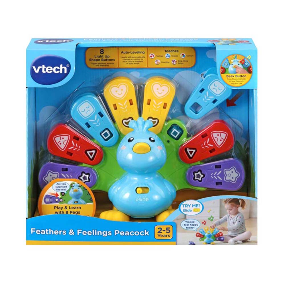 Vtech Feathers and Feelings Peacock - English