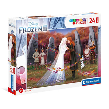 Clementoni Disney Frozen 2  24 pcs Puzzle - Karout Online -Karout Online Shopping In lebanon - Karout Express Delivery 