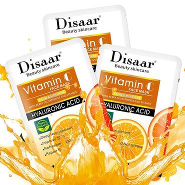Disaar Beauty Vitamin C Face Mask - Karout Online -Karout Online Shopping In lebanon - Karout Express Delivery 