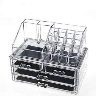 Cosmetic Storage Box 4 Drawer - Karout Online -Karout Online Shopping In lebanon - Karout Express Delivery 