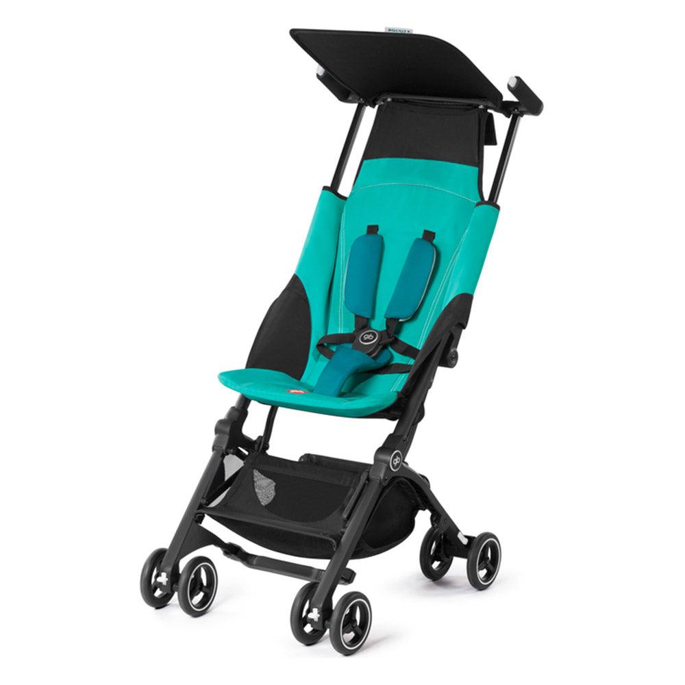GB Stroller Goodbaby Pockit+ Capri Blue - turquoise - Karout Online -Karout Online Shopping In lebanon - Karout Express Delivery 