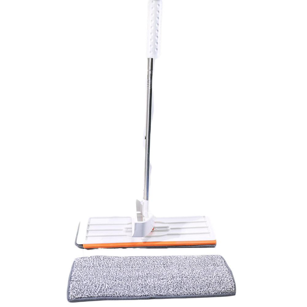 Microfiber Flat Mop with Stainless Steel Handle / 9088 - Karout Online -Karout Online Shopping In lebanon - Karout Express Delivery 