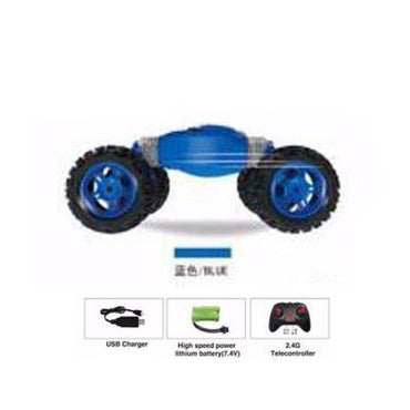R/c Hyper Tumble With Remote Control Blue Toys & Baby