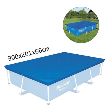 Shop Online Flowclear Bestway 58106 Pool Cover 300x201cm - Karout Online Shopping In lebanon