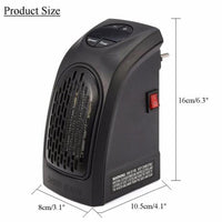 Shop OnlineHandy Heater 400 Watt Digital Plug-in with portable personal LED Display / KC-245 - Karout Online Shopping In lebanon
