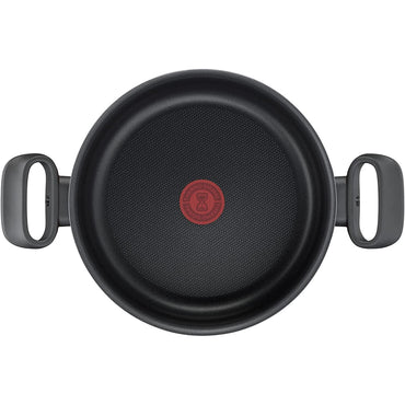 Tefal Tempo Flame Stew Pot 22 cm + Stainless Steel Lid / C3044583