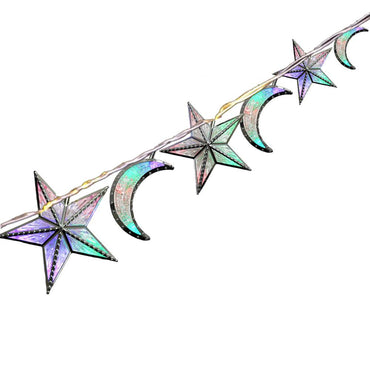 Moon Star Multi Color  Lights LED String Lights - Karout Online
