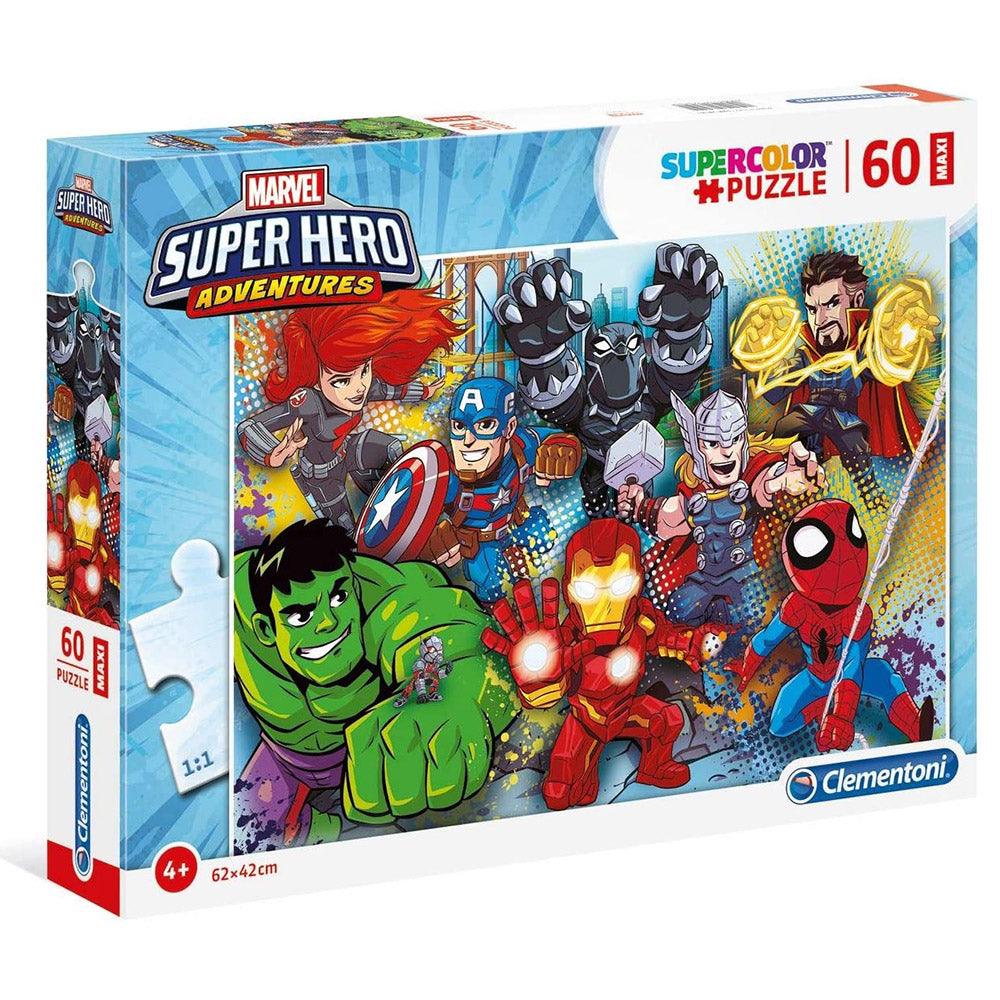 Clementoni  Super color Puzzle  Marvel Super Hero Avengers - Karout Online -Karout Online Shopping In lebanon - Karout Express Delivery 