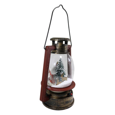Shop Online Christmas Musical Light up Snowing Lantern - Karout Online Shopping In lebanon