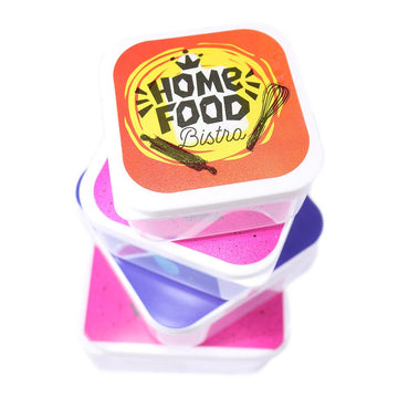 Beehome Square Small Storage Box Set ( 4 Pcs) - Karout Online -Karout Online Shopping In lebanon - Karout Express Delivery 