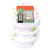 Beehome Round Small Storage Box Set ( 4 Pcs) - Karout Online -Karout Online Shopping In lebanon - Karout Express Delivery 