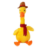 Dancing And Twisting Duck Luminous Voice Interaction Plush Toy (NET) - Karout Online -Karout Online Shopping In lebanon - Karout Express Delivery 