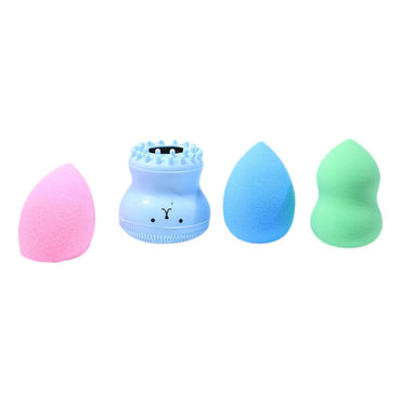 Man Fei Makeup Sponge set 4 pcs - Karout Online -Karout Online Shopping In lebanon - Karout Express Delivery 