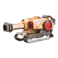 HAND PULL ALLOY TANK TRANSFORM SOFT SHOOTING GUN.