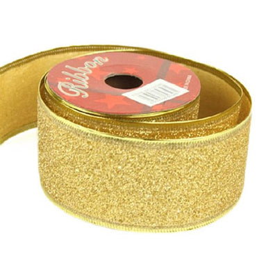 Shop Online Christmas Glitter Ribbon 3.8 cm - Karout Online Shopping In lebanon