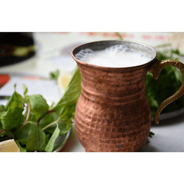 Turkish Ayran Copper Cup - Karout Online -Karout Online Shopping In lebanon - Karout Express Delivery 