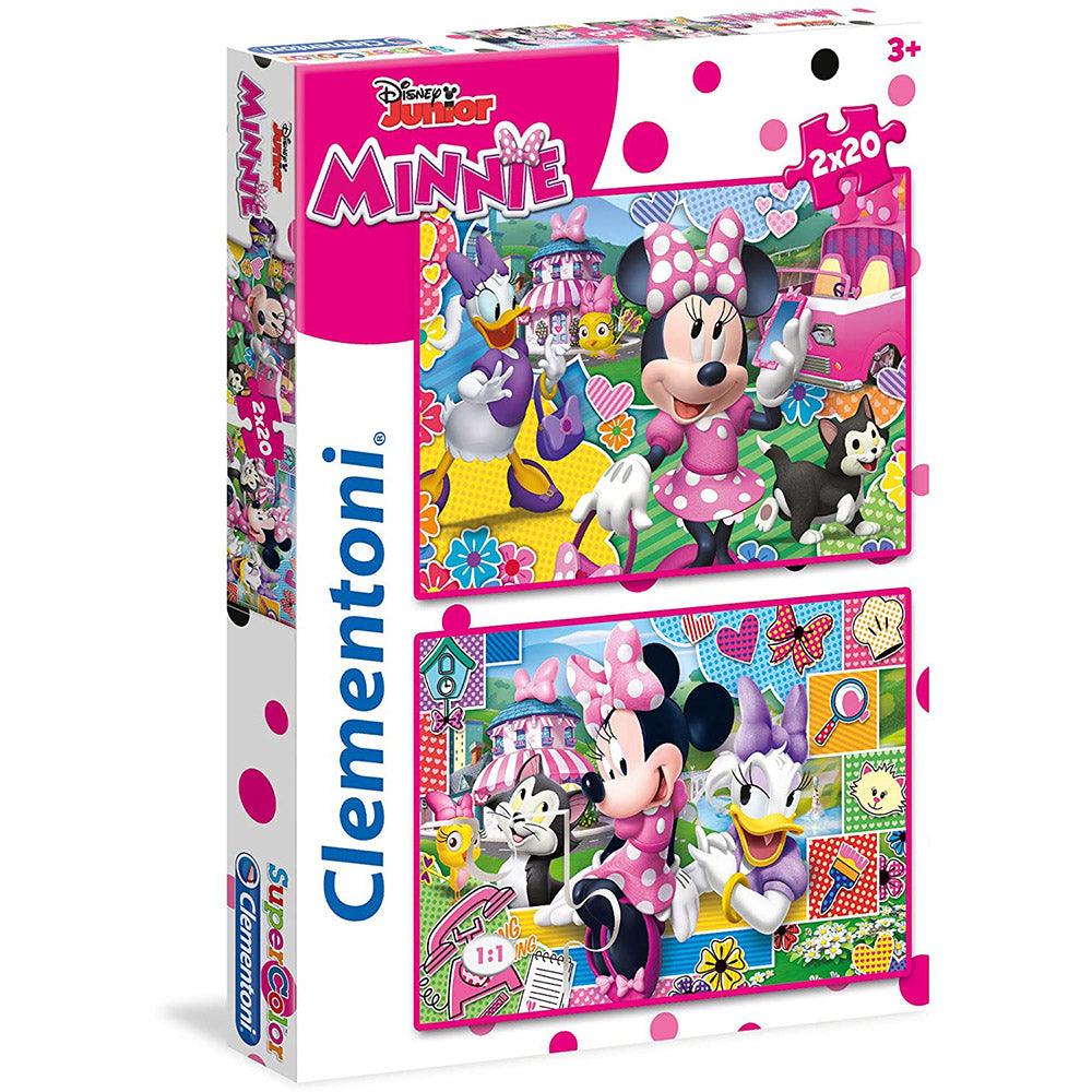 Clementoni Minnie Happy Helpers Super color Puzzle - Karout Online -Karout Online Shopping In lebanon - Karout Express Delivery 