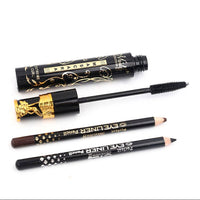 Menow Extreme Curl Mascara+Black & Brown Pencil Makeup/54940 - Karout Online -Karout Online Shopping In lebanon - Karout Express Delivery 