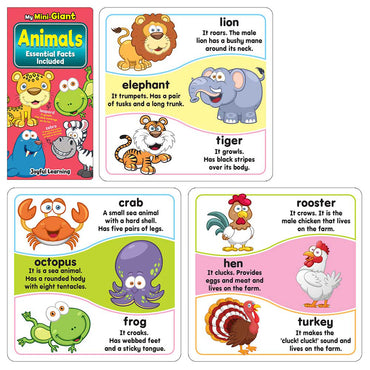 Mind To Mind Mini Giant Animals Essential Facts Included