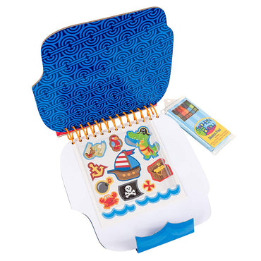 Stephen Joseph Shaped Sketch Pad  Alligator Pirate