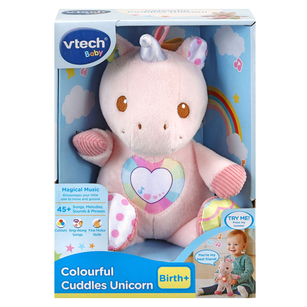 Vtech Baby Colorful Cuddles Unicorn - French
