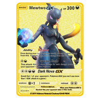Pokemon Metal Golden Vmax Cards - Karout Online -Karout Online Shopping In lebanon - Karout Express Delivery 