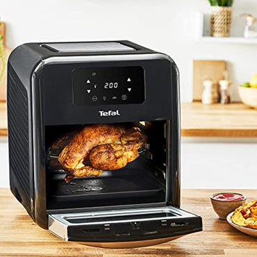 Tefal EasyFry 9in1 Digital Air Fryer, Grill & Oven, 11L, Black / FW501827 - Karout Online -Karout Online Shopping In lebanon - Karout Express Delivery 