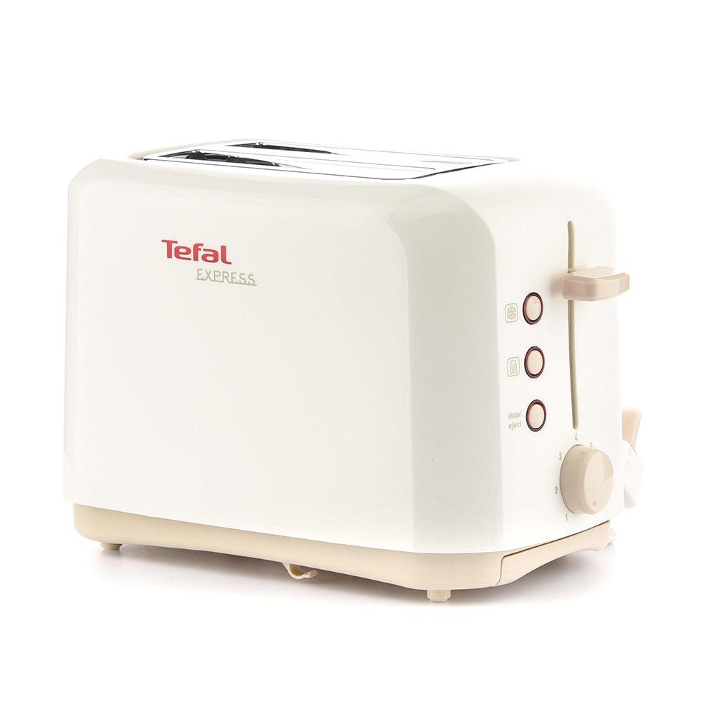 Tefal Toaster Express Two Slots, 850W, White / TT357170 - Karout Online -Karout Online Shopping In lebanon - Karout Express Delivery 