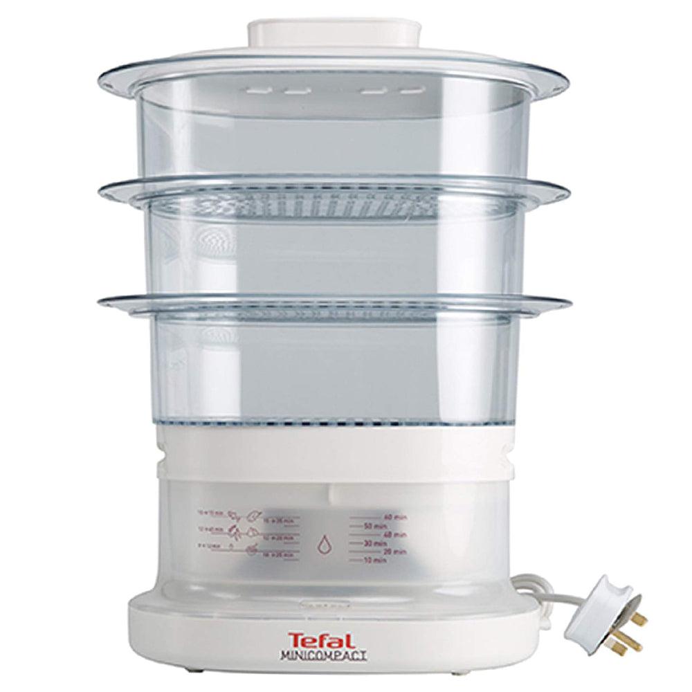 Tefal Steam Cooker Compact 3 Bowls /  VC130130 - Karout Online -Karout Online Shopping In lebanon - Karout Express Delivery 