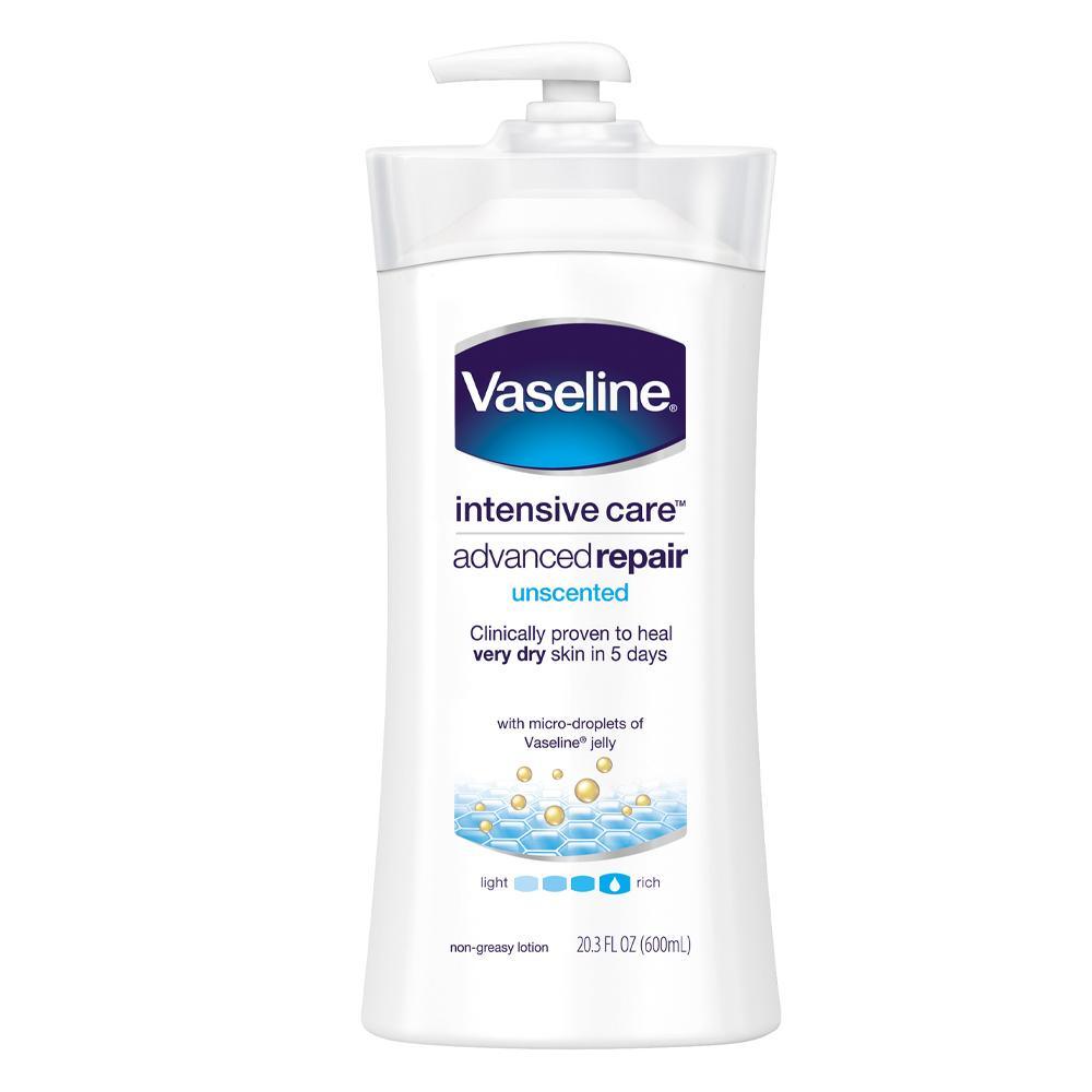 Vaseline Intensive Care Advanced Repair Lotion  Unscented.
