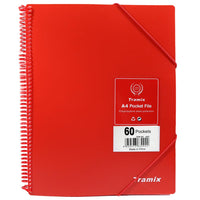 Tramix A4 Pocket File 60 Pockets / 3060 / P-286 - Karout Online -Karout Online Shopping In lebanon - Karout Express Delivery 