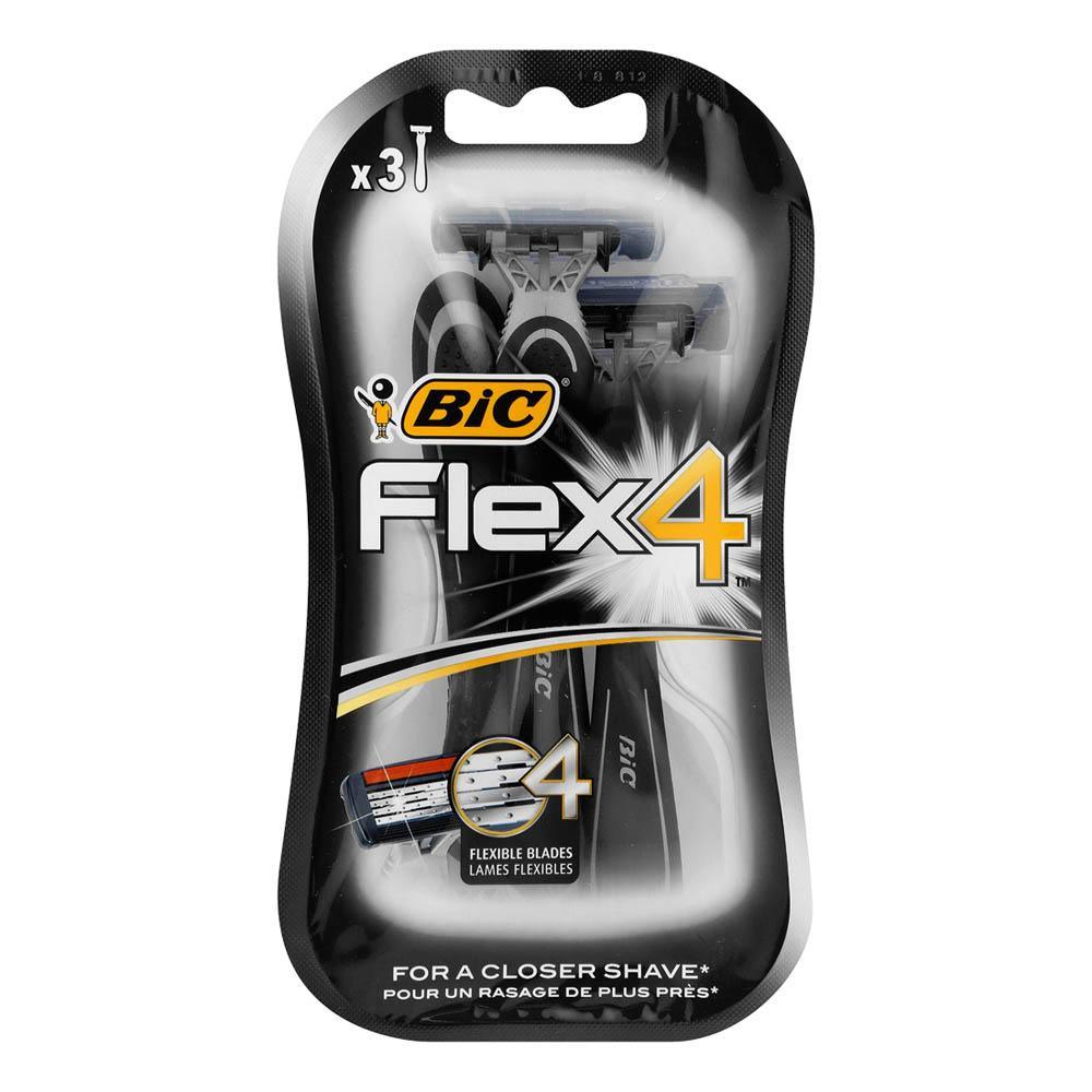Bic Flex 4 Disposable Shaver 3's.