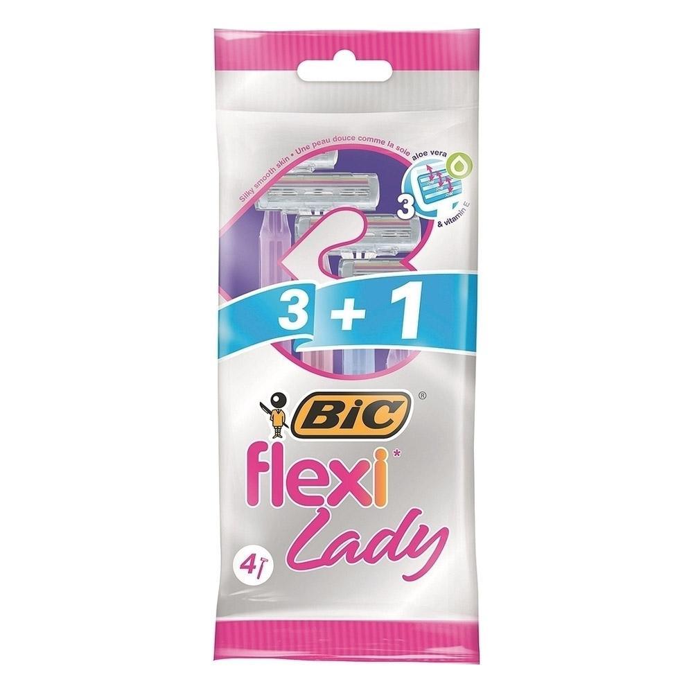 Bic Flexi Lady 3 & 1 Gift 4pcs.