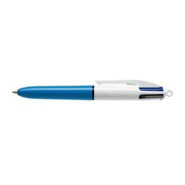 BiC 4 Colour Mini Ballpen Standard Colours.