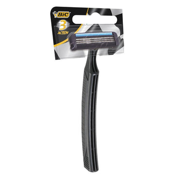 Bic 3 Action 3-blade Safety Razor.