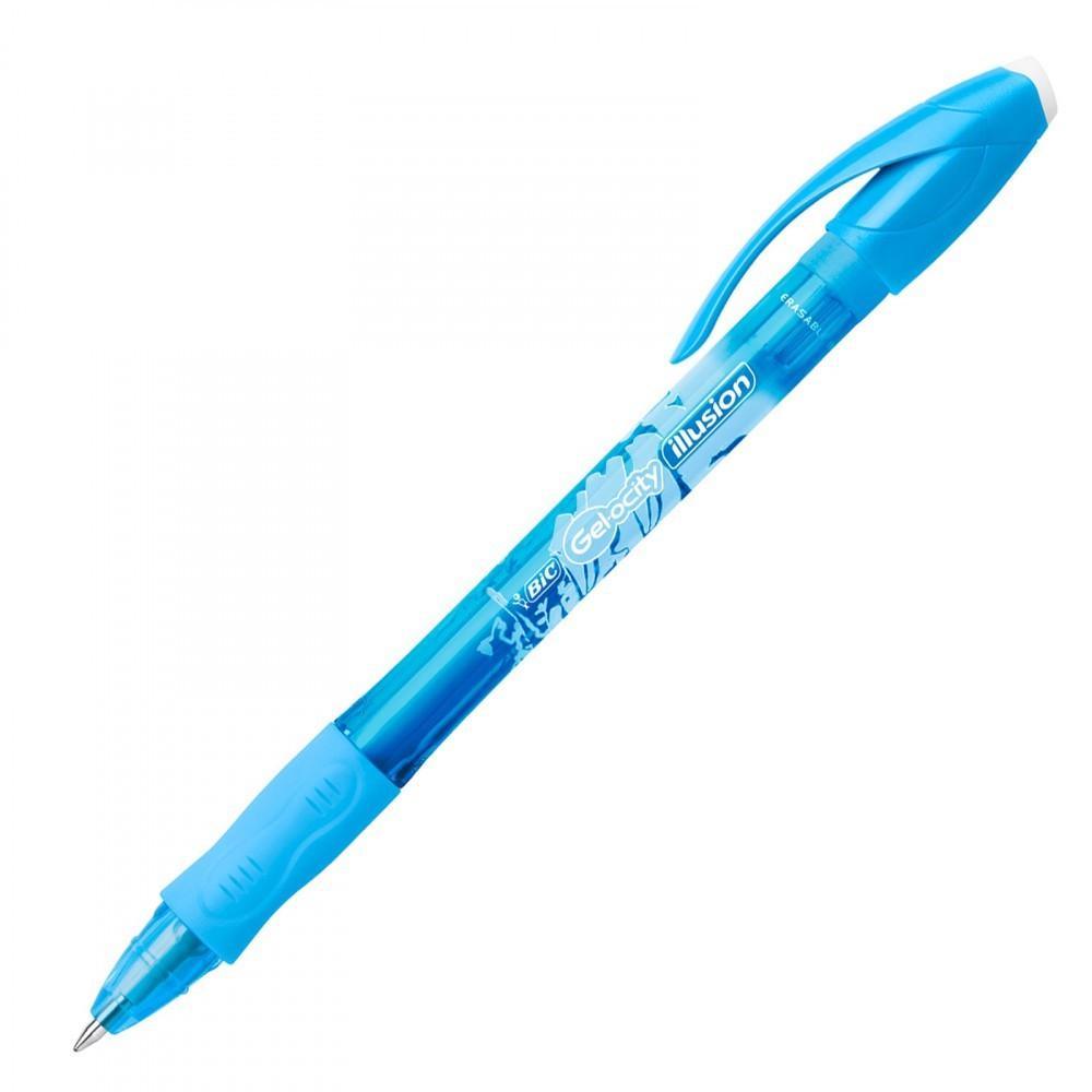 Bic Gel-ocity Erasable Gel Pen - Light Blue