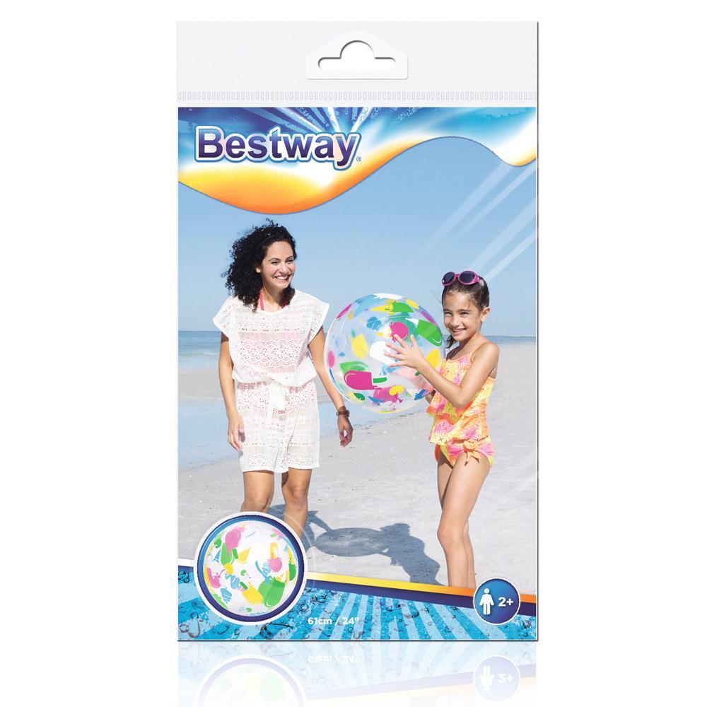 Bestway Inflatable Designer Beach Ball 61cm.