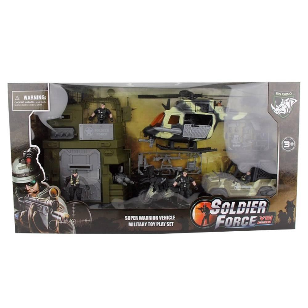 Military Vehicles Toy Play Set.