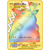 Pokemon Metal Golden Vmax Cards - Karout Online -Karout Online Shopping In lebanon - Karout Express Delivery 