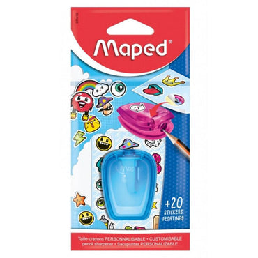 Maped Sharpener With Container & 20 Stickers / 899907 - Karout Online -Karout Online Shopping In lebanon - Karout Express Delivery 