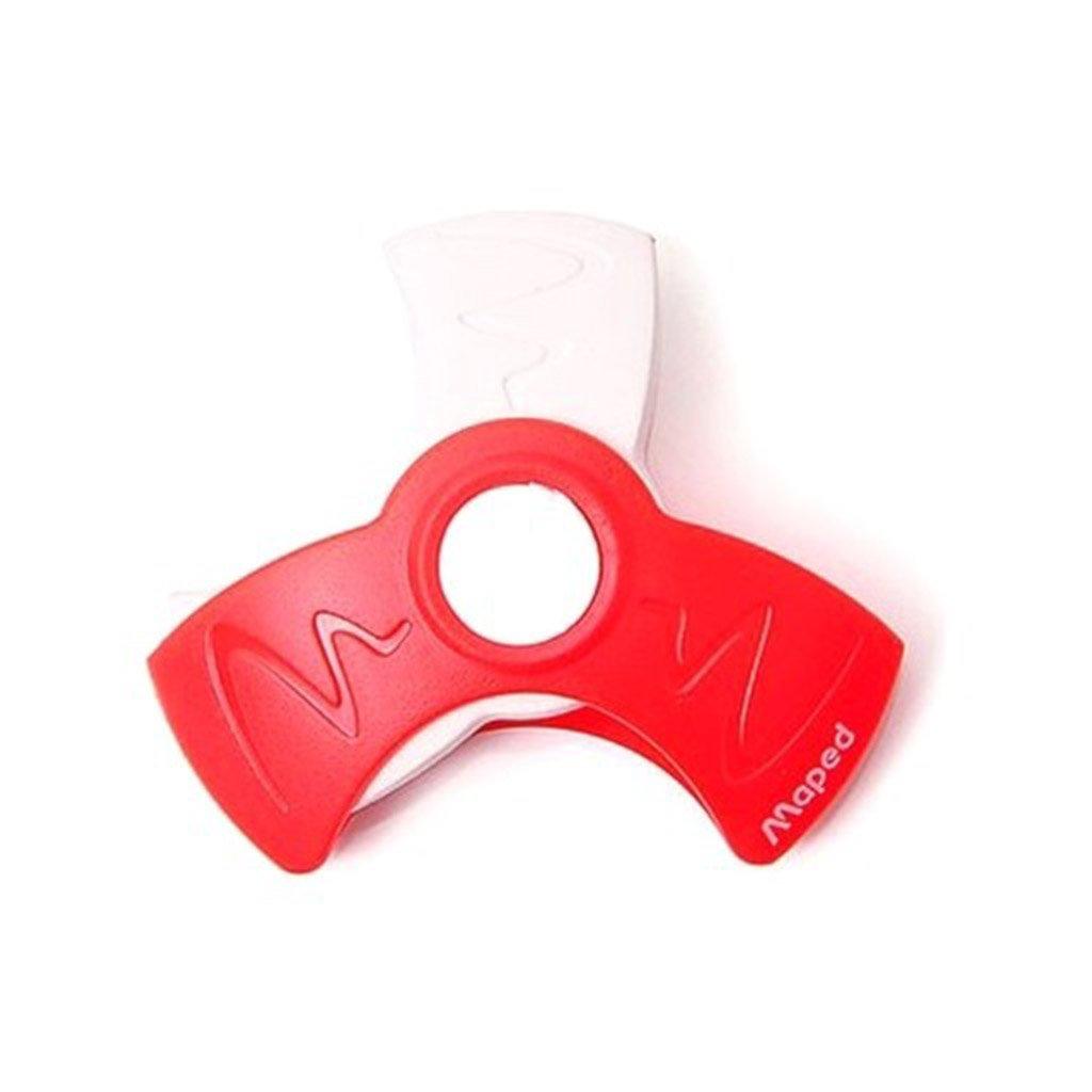 Maped 127411- Writing - Spin Protection Eraser Red Stationery