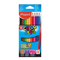 Maped Color Peps Kids Triangular Color Pencils.