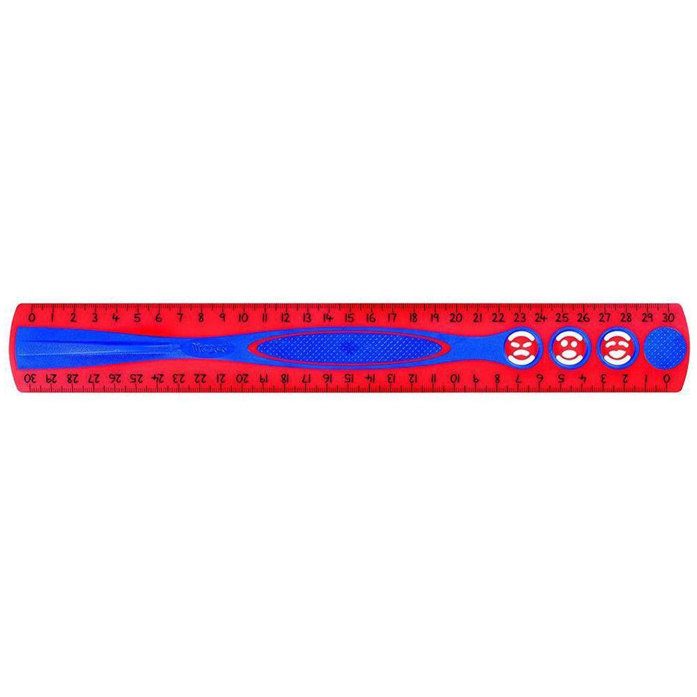 MAPED Kidy Grip 30 CM Straight Plastic Ruler - Karout Online -Karout Online Shopping In lebanon - Karout Express Delivery 