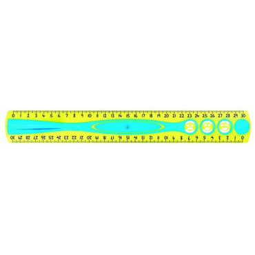MAPED Kidy Grip 30 CM Straight Plastic Ruler - Karout Online -Karout Online Shopping In lebanon - Karout Express Delivery 