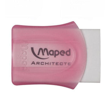 Maped 511010-Architect Eraser Assorted Colors Pink Stationery